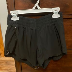 XXS Black Athleta 3” Hustle Shorts